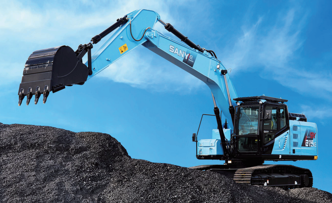 電動ショベル SY215E