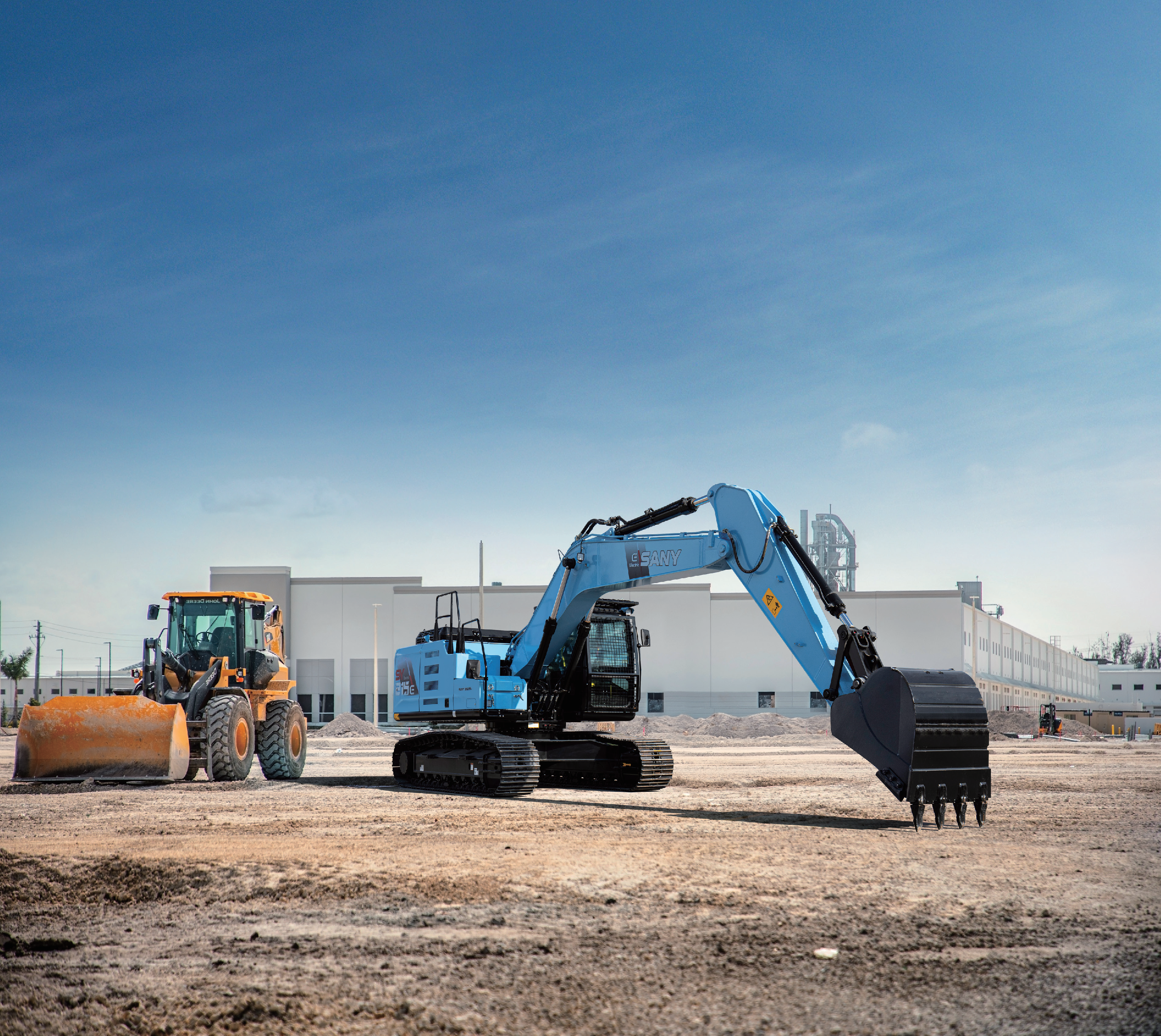 電動ショベル SY215E